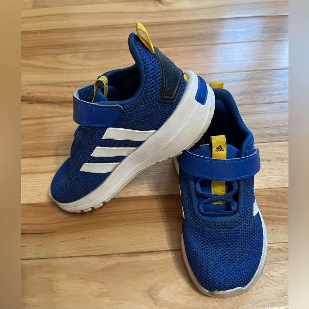 Adidas Blue & Yellow Sneakers